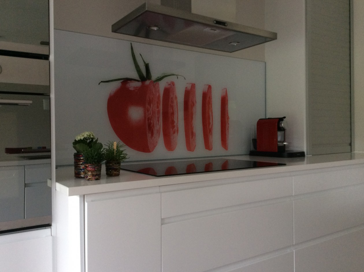 Foto : Premium-glas keukenwanden - Visualls