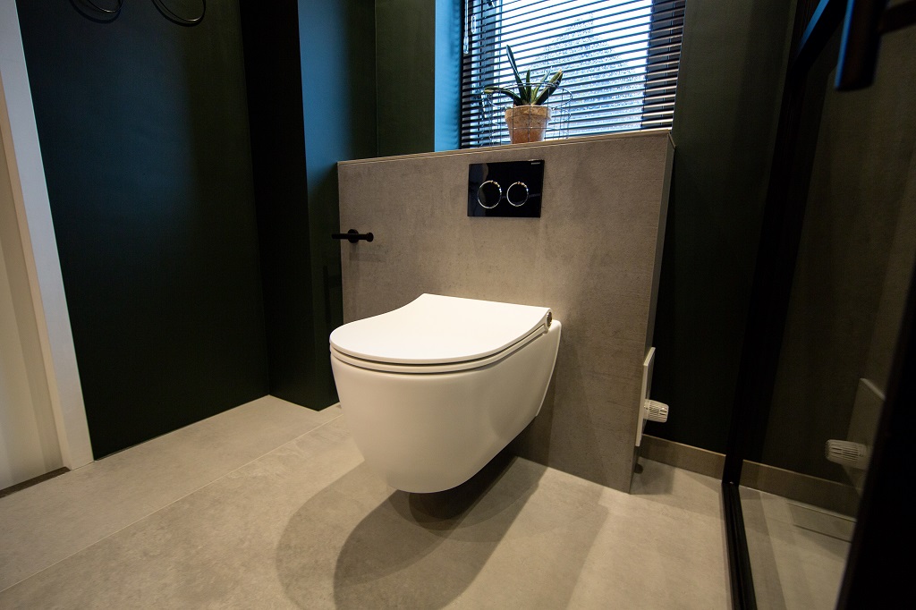 Foto : Industriële design badkamer