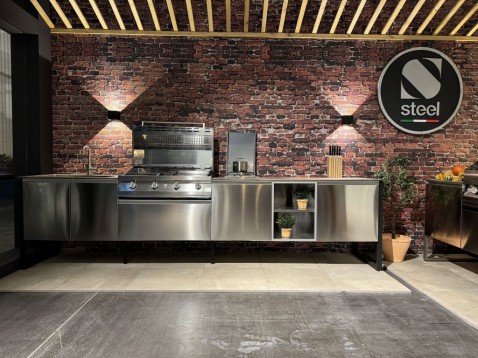 Foto : Steel Cucine collectie Küchenmeile 2024