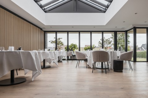 Foto : Restaurant De Bakermat verenigt culinaire excellentie met doordacht design