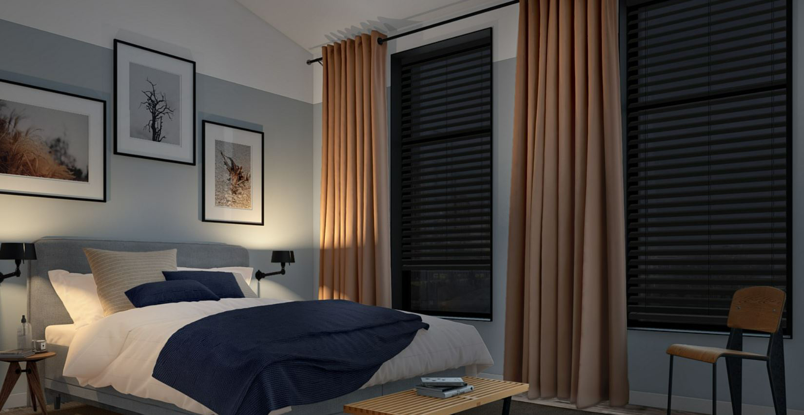 werkelijk Verstoring Het koud krijgen Verduisterende raamdecoratie - gordijnen-lamellen - slaapkamer - WONEN.nl
