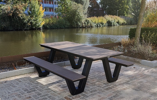 Foto: Picknicktafel spec edition zwart