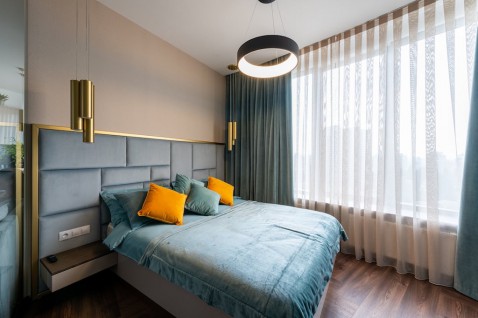 Foto : Op deze manieren voeg je accentkleuren toe aan je slaapkamer