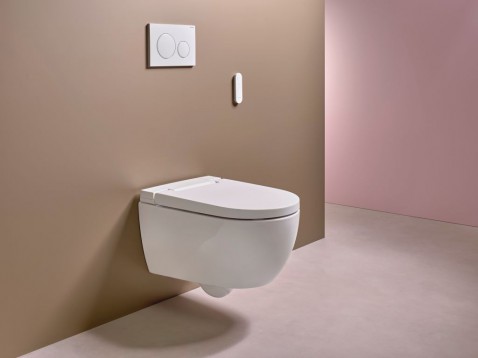 Foto : Een revolutie in de badkamer - de nieuwe, betaalbare Geberit AquaClean Alba douchewc