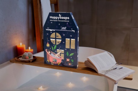 Foto : Tel af naar Kerst met de duurzame Adventskalender van HappySoaps