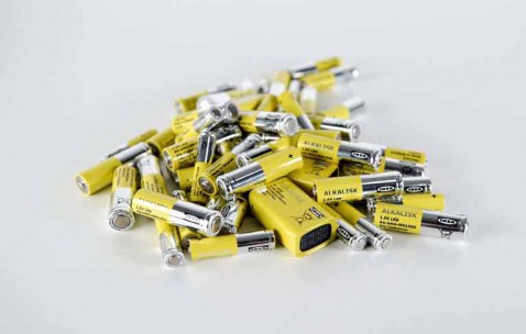 Foto : IKEA stopt met verkoop niet-oplaadbare alkaline batterijen