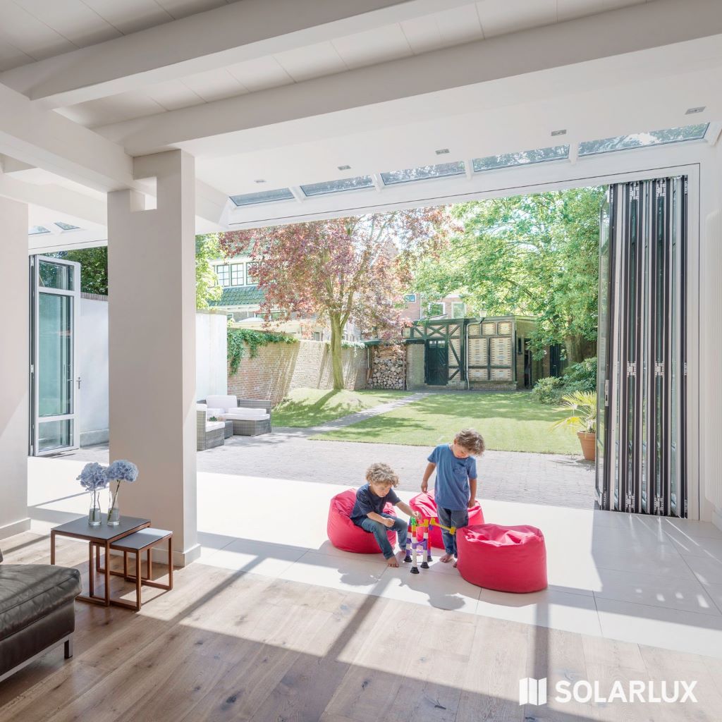 Foto: Dubbele leefruimte uitbreiding met Solarlux 03