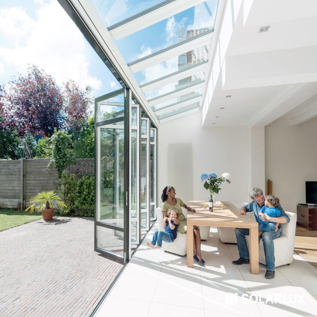 Foto: Dubbele leefruimte uitbreiding met Solarlux 04