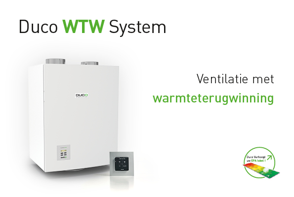 Duco Wtw System Ventilatie Energie Verwarming Wonen Nl