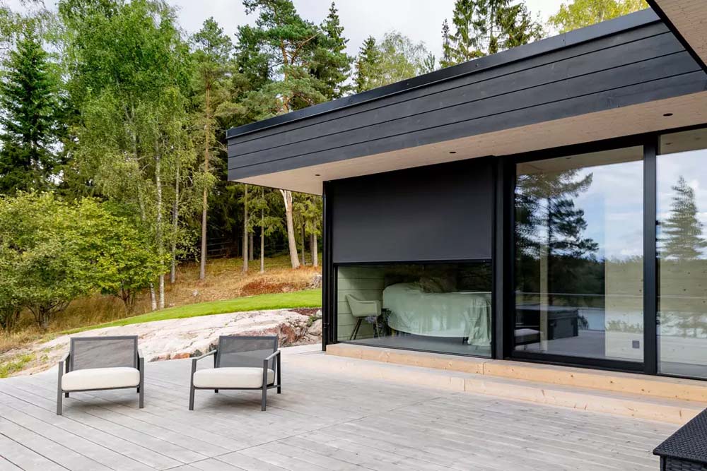 Foto: Web Tablet summer house kirkkonummi fixscreen black out 08