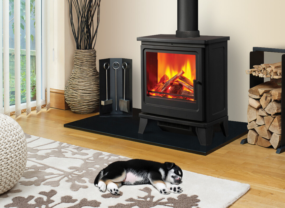 Foto: Solution Blackthorn Stove   model zwart