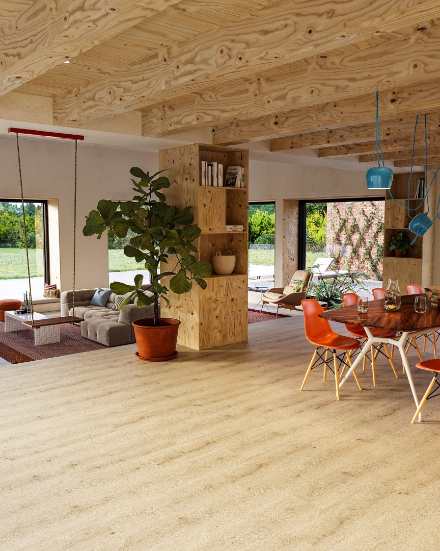 Foto: Parquetvinyl   Mantaro DB Fossil   Living