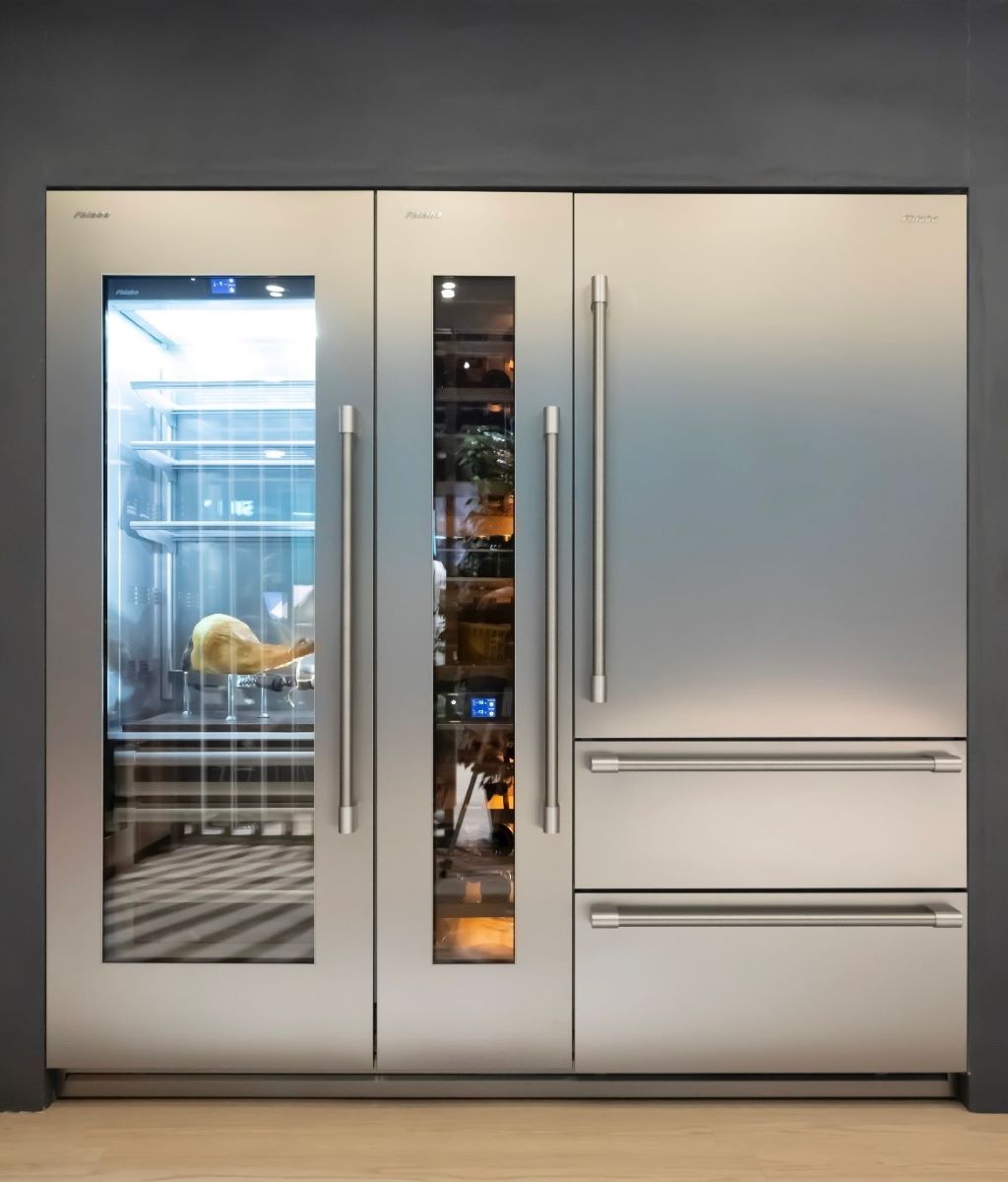 Foto : De Fhiaba Classic koelkast in RVS