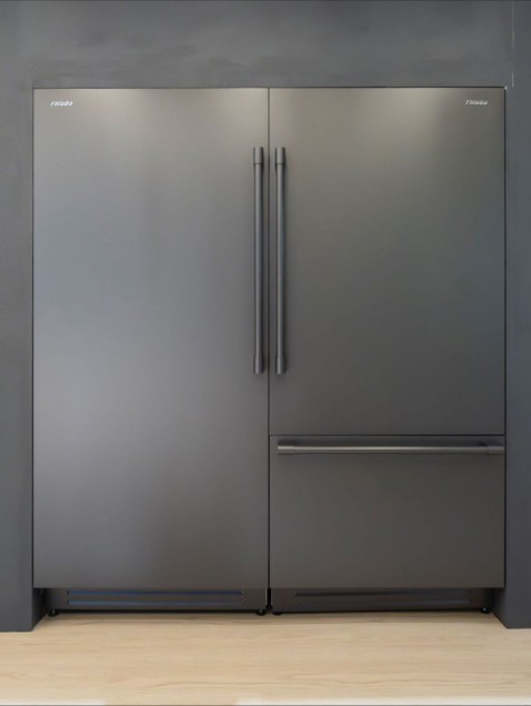 Foto : De Fhiaba Classic koelkast in titanium