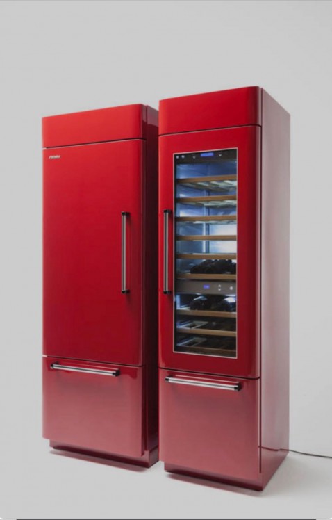 Foto : Fhiaba koelkasten zijn in elke RAL kleur leverbaar