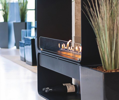 Foto : Decoflame haard op bio-ethanol - by Attika