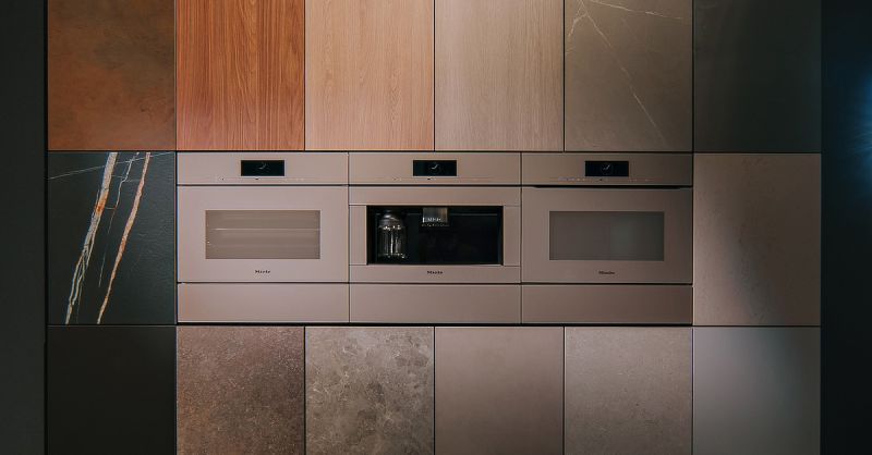 Foto: Miele keukenapparatuur pearl beige tieleman keukens 2