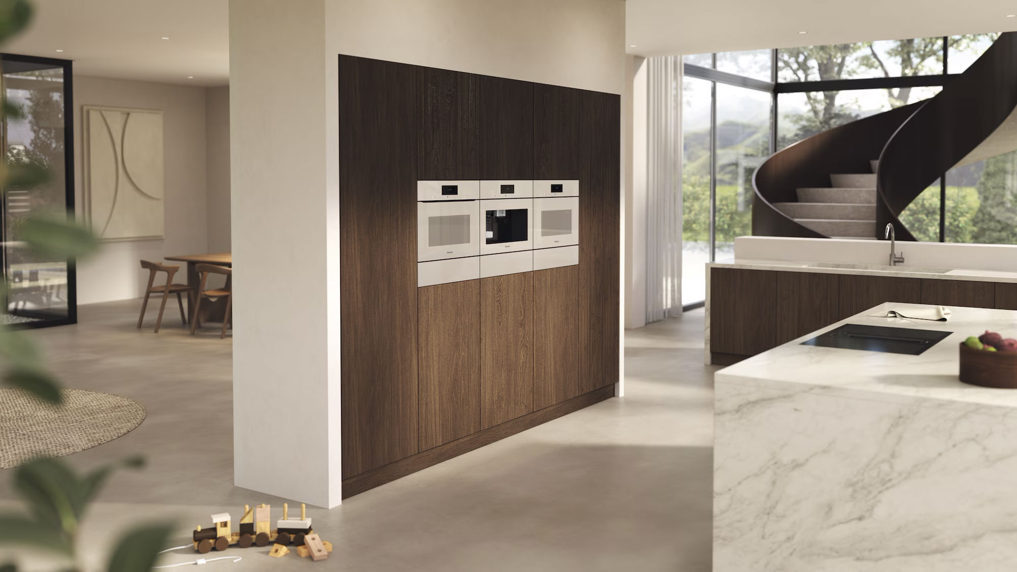 Foto: Miele keukenapparatuur pearl beige tieleman keukens 4