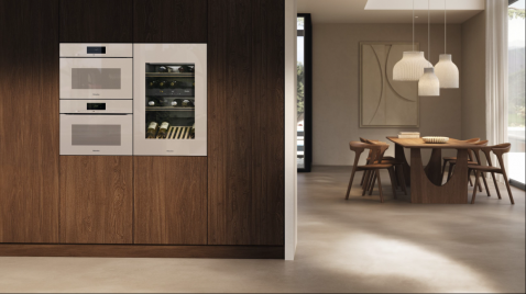 Foto : Pearl Beige van Miele: de ideale keukenapparatuur voor de Japandi Trend