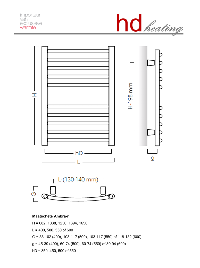 Foto: Wonennl maatschets Ambra radiator